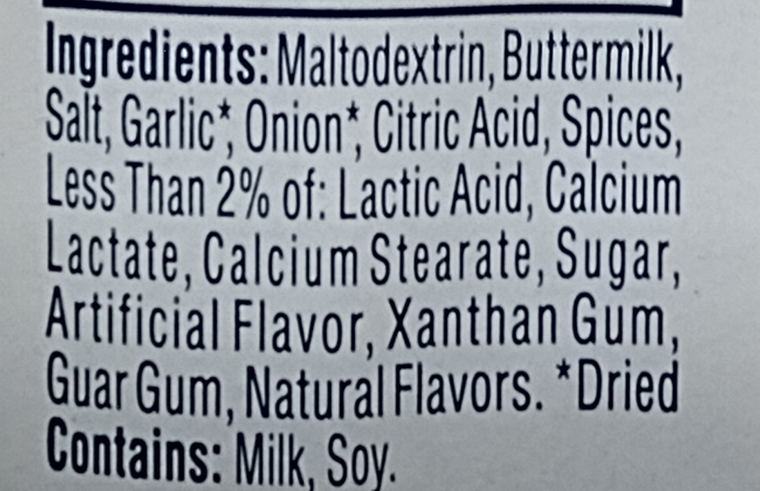 What’s Really in Store-Bought Ranch Mix? A Closer Look at the Label