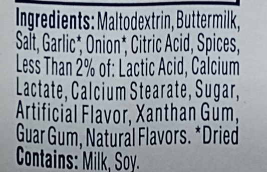 What’s Really in Store-Bought Ranch Mix? A Closer Look at the Label